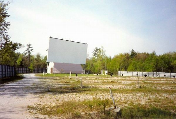 Tawas Drive-In Theatre - Screen Tower From Jim